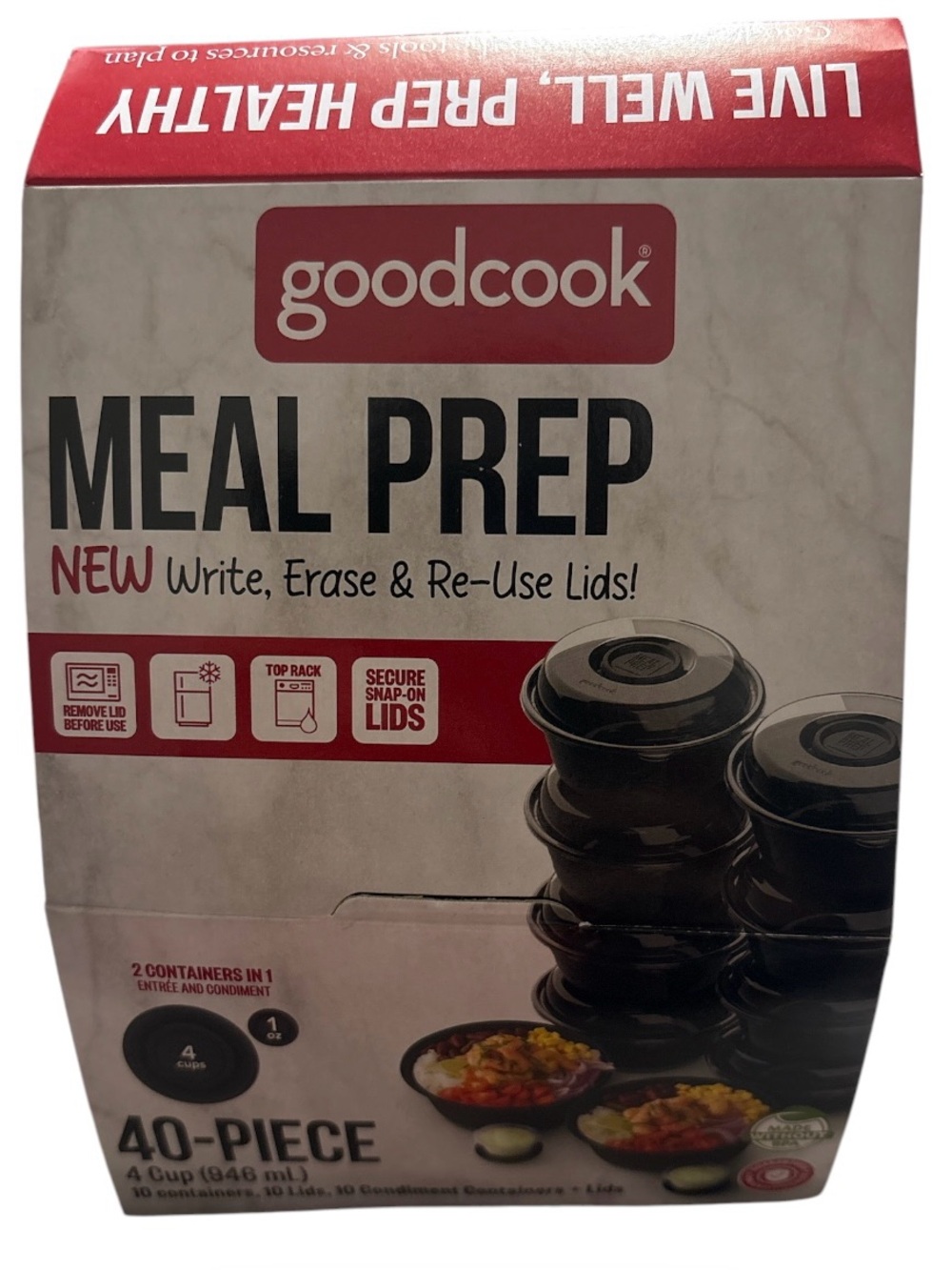 goodcook Meal Prep Container Set